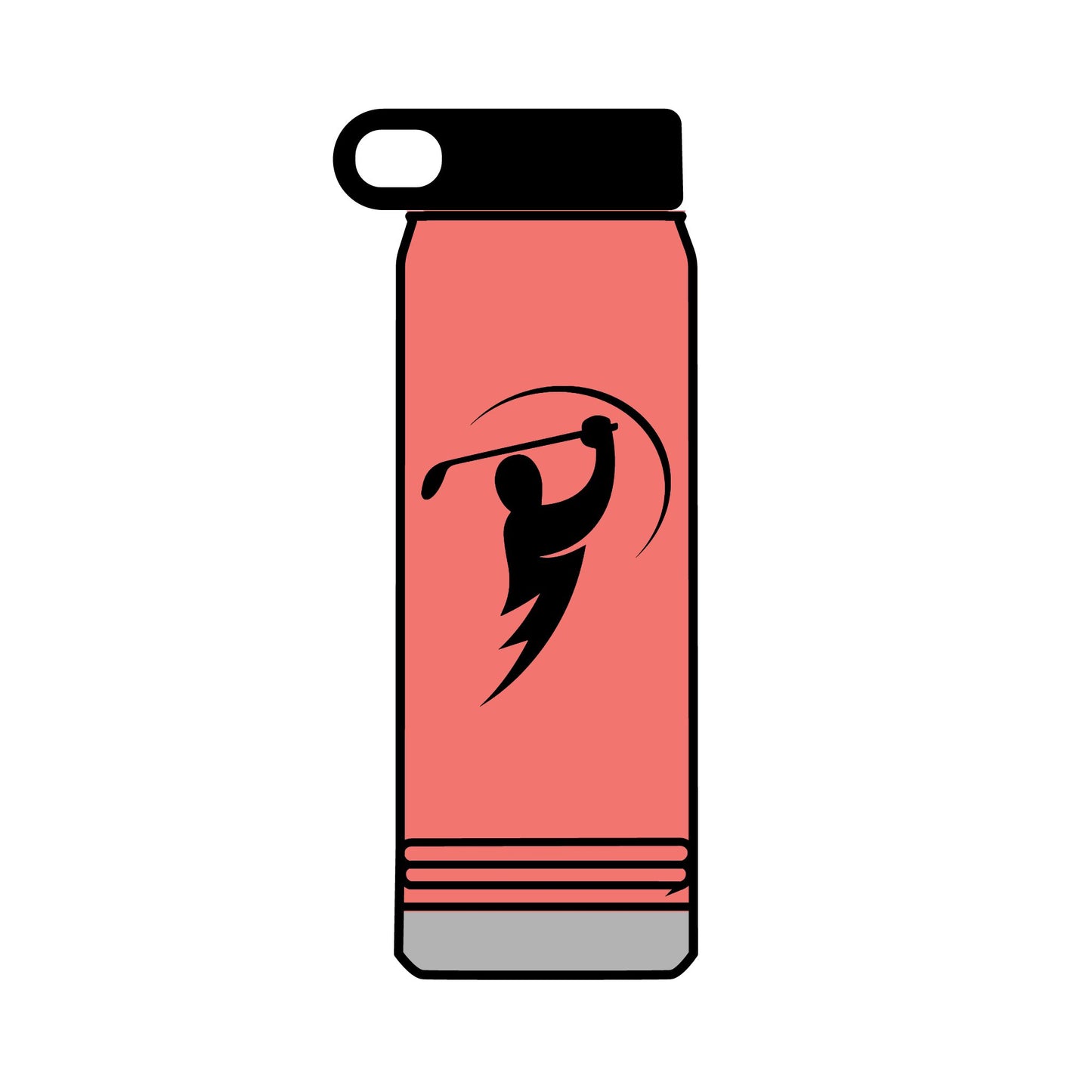 Subculture Branded Golf Enthusiast Water Bottle - 32oz