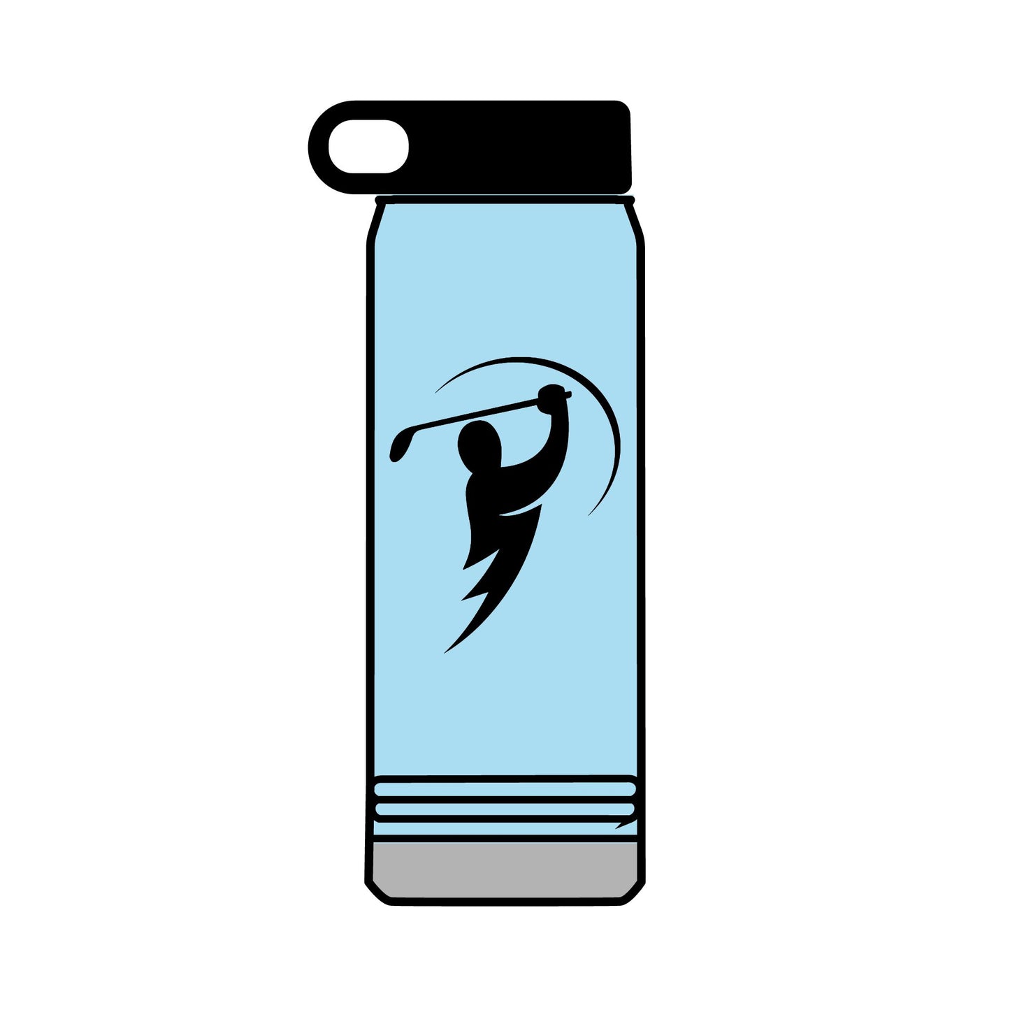 Subculture Branded Golf Enthusiast Water Bottle - 32oz