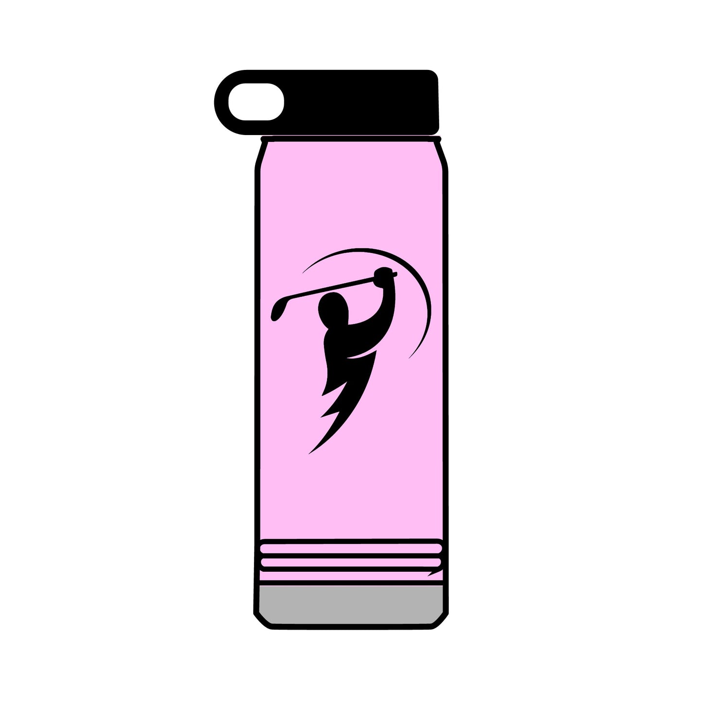 Subculture Branded Golf Enthusiast Water Bottle - 32oz