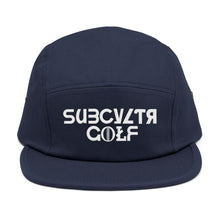 5 Panel Cap - Subcyltr Golf Hat (White Logo)
