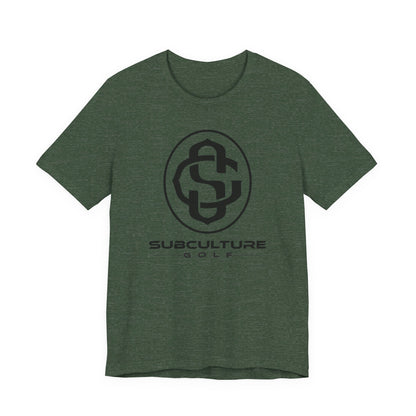 Monogram - Tee (Black Logo)