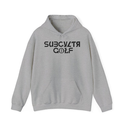 Subcyltr on Hoodie (Black)