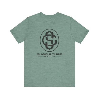 Monogram - Tee (Black Logo)