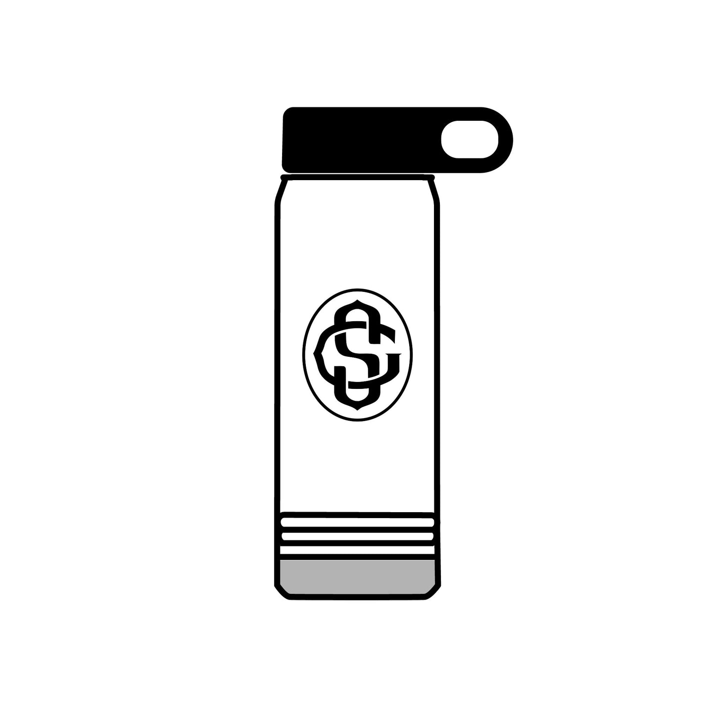 Subculture Branded Golf Enthusiast Water Bottle - 20oz
