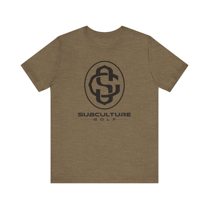 Monogram - Tee (Black Logo)
