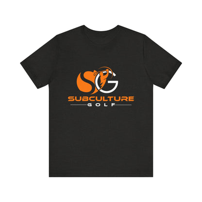 Logo on Tee (White)