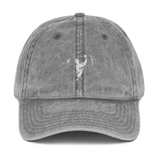 Vintage Embroidered Cap - Bolty on Front / Monogram on Back (White)