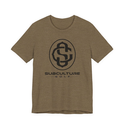 Monogram - Tee (Black Logo)