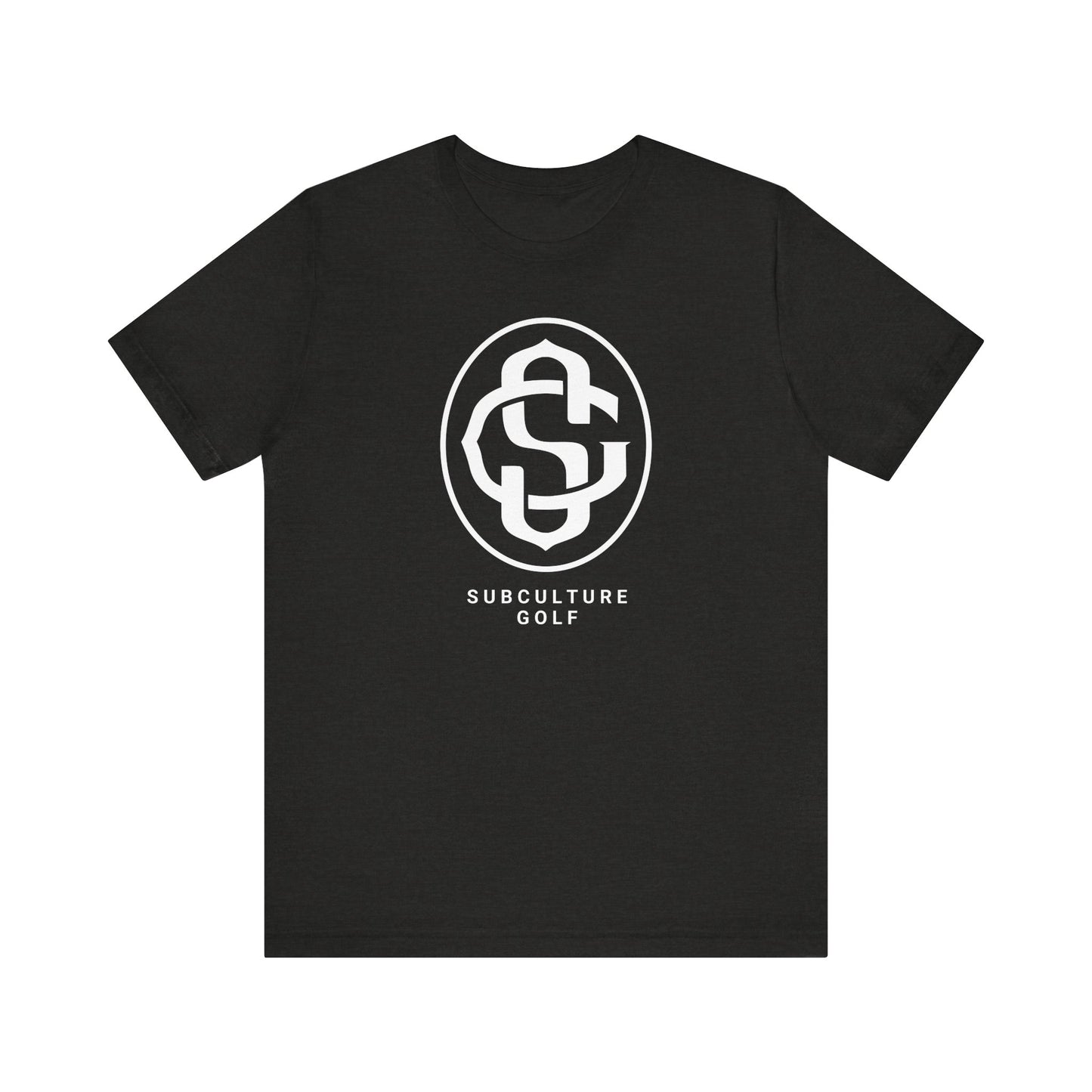Monogram on Tee (White)