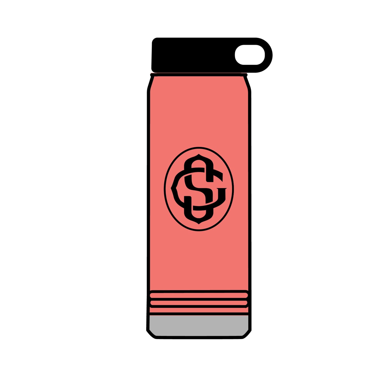 Subculture Branded Golf Enthusiast Water Bottle - 32oz