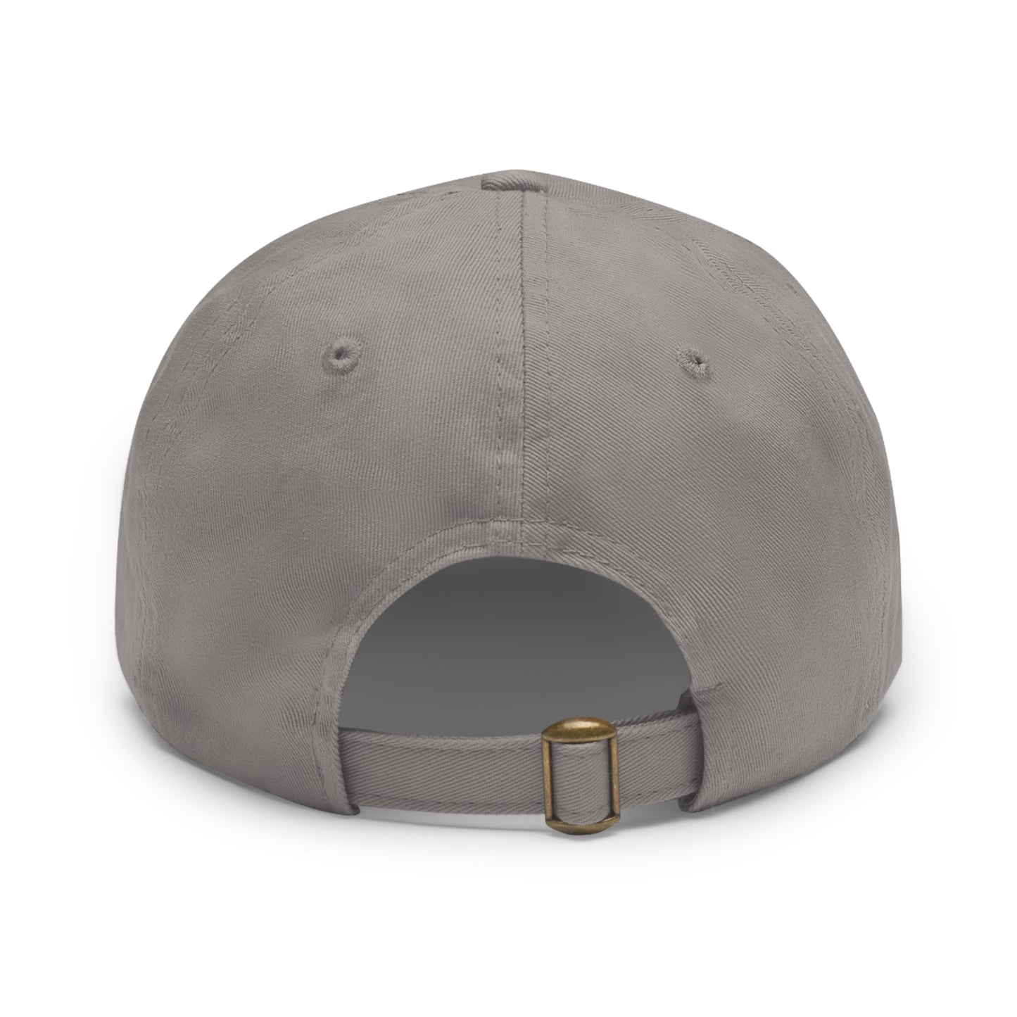 Bolty on Round Leather (faux) Patch
